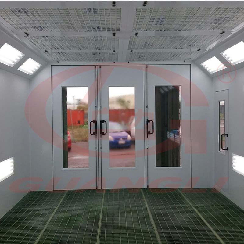 Spray booth oven