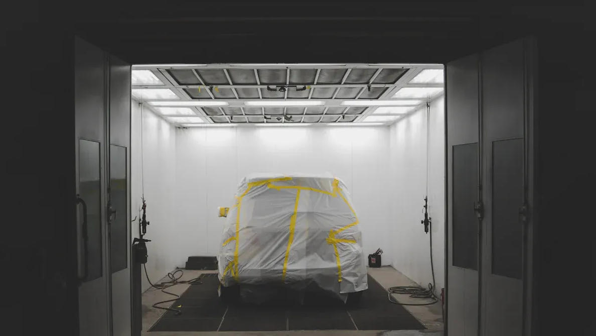 commercial spray booth